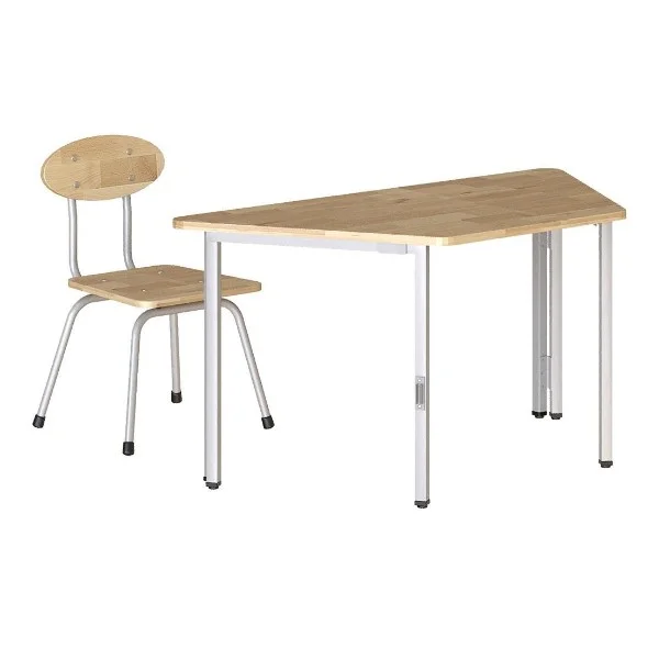 Bàn ghế học sinh BMG104B-1 an toàn sang xinh cho bé mẫu giáo