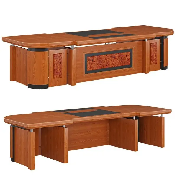 Bàn giám đốc Veneer DT3212V7 sang trọng siêu VIP