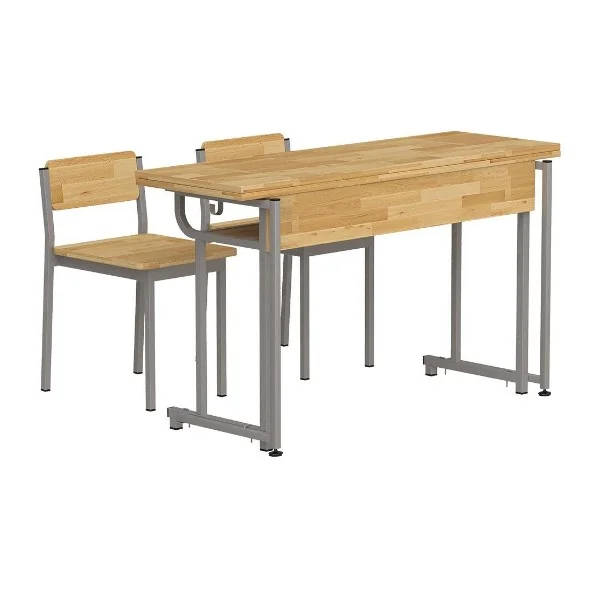 Bàn học sinh BBT103 bán trú gỗ tự nhiên hoặc CN nhiều KT - Ảnh 2