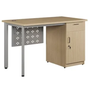 Bàn làm việc HR120SHLC7Y1 chân oval có hộc đựng đồ