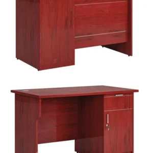 Bàn nhân viên OD1200C hộc liền viền nhôm