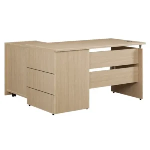 Bàn văn phòng HR140HM hộc bàn trượt ra vào