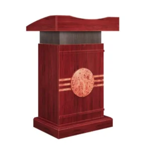 Bục phát biểu LT04 mặt trước trang trí tạo điểm nhấn sang đẹp