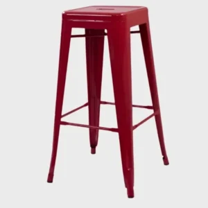 Ghế Bar 1520A chân sắt sơn không tựa lưng
