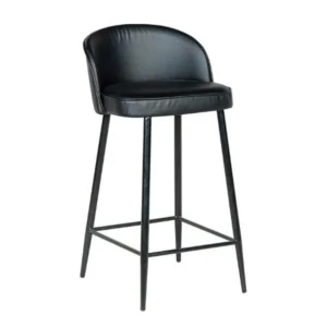 Ghế Bar SB14 chân tóp sơn tĩnh điện đen nệm ngồi lâu dễ chịu