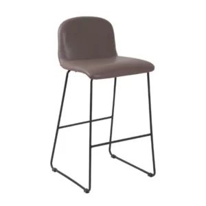 Ghế Bar SB15 chân thép sơn tĩnh điện đen nệm bọc PVC sang