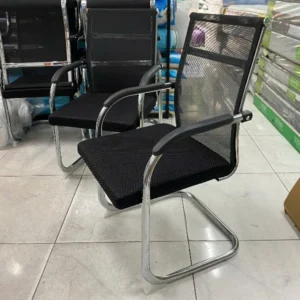 Ghế Chân Quỳ Lưới LG409 ghế họp lưng trung giá rẻ khung mạ