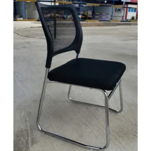 Ghế Chân Quỳ Lưới LQ28 giá rẻ khung mạ kim loại lưng thấp