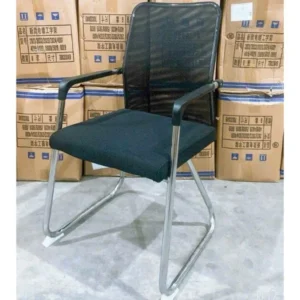 Ghế Chân Quỳ Lưới LQ4001 giá rẻ khung mạ ghế họp lưng thấp