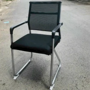 Ghế Chân Quỳ Lưới LQ4019 giá rẻ ghế họp lưng thấp khung mạ