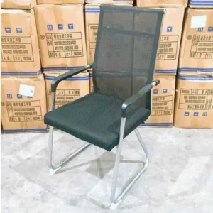 Ghế Chân Quỳ Lưới LQ4020 giá rẻ ghế họp lưng cao khung mạ