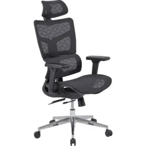Ghế Công Thái Học GLE11 lưng hãm vô cấp cùng tay đầu chỉnh 3D
