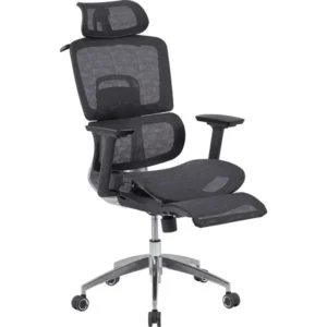 Ghế Công Thái Học GLE13 gác chân thư giãn tay và đầu 3D