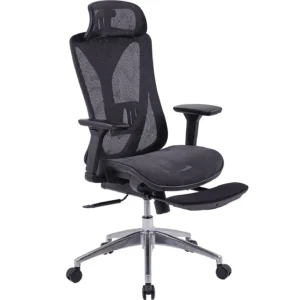 Ghế Công Thái Học GLE15 gác chân nghỉ trưa và tay 4D