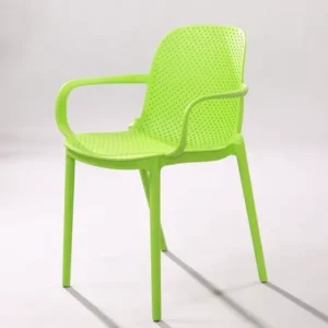 Ghế cafe 3017 nhựa lưới có thể xếp chồng
