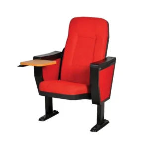 Ghế hội trường TC310B khung thép ốp nhựa bàn viết gỗ Melamine