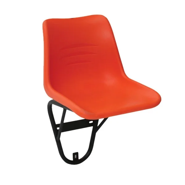 Ghế nhà thi đấu SC07T chân thép lưng nhựa bắt vào bậc thềm