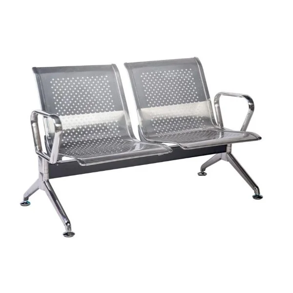 Ghế phòng chờ GPC04I chân và lưng inox tuỳ chọn 2 đến 5 chỗ - Ảnh 2