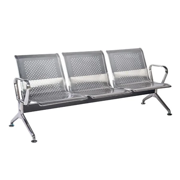 Ghế phòng chờ GPC04I chân và lưng inox tuỳ chọn 2 đến 5 chỗ - Ảnh 4