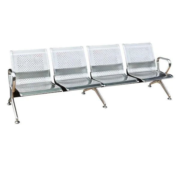 Ghế phòng chờ GPC04I chân và lưng inox tuỳ chọn 2 đến 5 chỗ