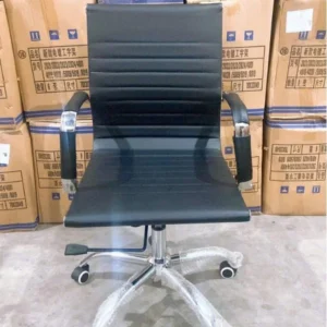 Ghế xoay LX207 lưng thấp ghế văn phòng giá rẻ khung mạ