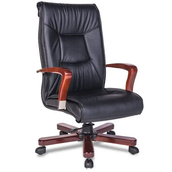 Ghế xoay giám đốc TQ30 chân tay gỗ tự nhiên