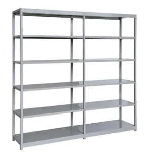 Giá sắt GS2K2 đợt cố định 2 khoang 5 tầng thanh trụ thép hộp