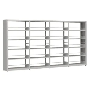 Giá sắt GS5K4B dùng được 2 mặt với 4 khoang 5 tầng đợt di động