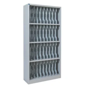 Giá sắt đựng File GS3 có 4 tầng mỗi tầng 10 ô chia nhựa
