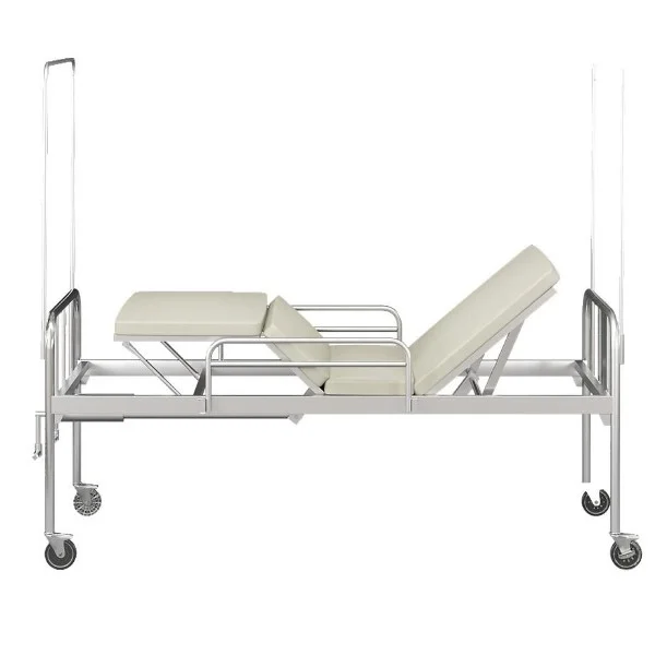 Giường y tế inox GYT06 di động có thể nâng đầu và đuôi giường - Ảnh 2