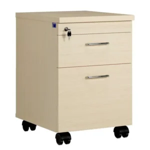 Hộc di động Athena ATM1D1F tay nắm cong 2 ngăn kéo