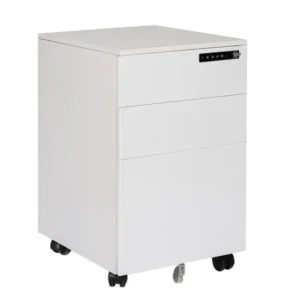 Hộc sắt HS5DT di dộng 3 ngăn tay nắm vát khóa điện tử