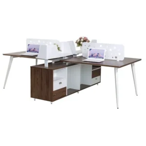 Modul bàn làm việc LUXMD03C10 hộc liền vách ngăn đẹp