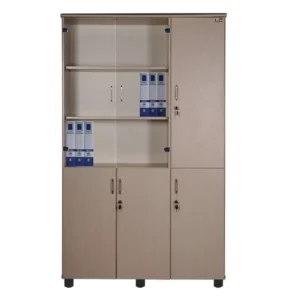 Tủ Tài Liệu Newtrend NT1960-3B sang đẹp với 2 cánh kính Full