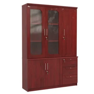Tủ Tài Liệu Sơn PU DC1340H1 cực rộng 3 buồng 3 ngăn kéo
