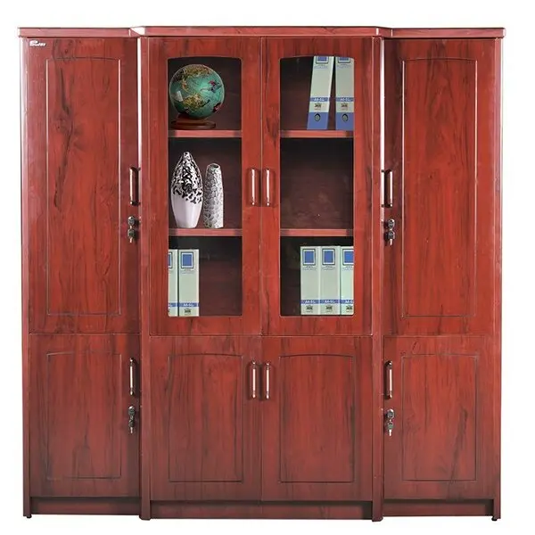 Tủ Tài Liệu Sơn PU DC2000H9 siêu rộng 4 khoang 2 cánh dài