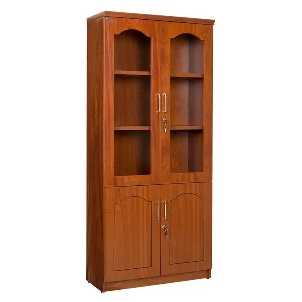 Tủ Tài Liệu Veneer DC940V9 với 2 khoang có 2 cánh kính - Ảnh 2