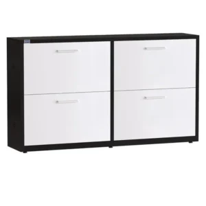 Tủ để giày TG06-2 thép sơn tĩnh điện 2 khoang có 4 ngăn kéo xoay