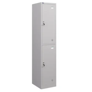 Tủ sắt Locker TU982 có 2 khoang khóa Locker và suốt treo áo