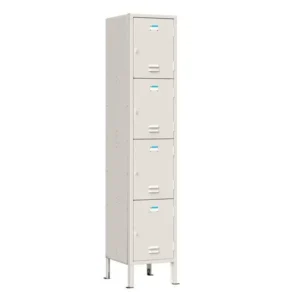 Tủ sắt Locker TU994 có 4 khoang đứng và tai móc khóa