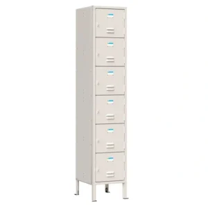 Tủ sắt Locker TU996 có 6 khoang đứng và tai móc khóa