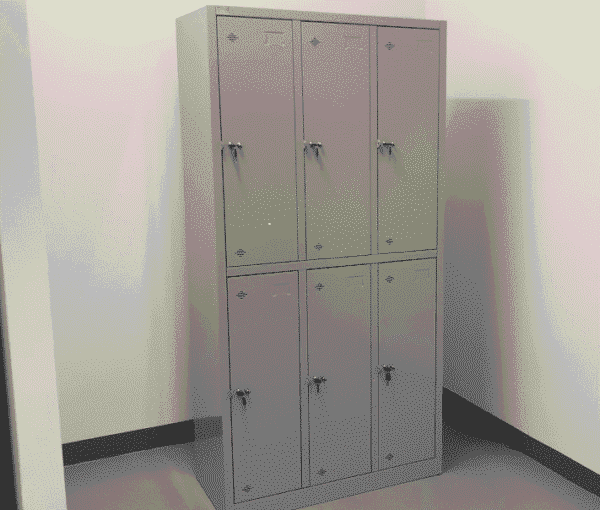 Tủ sắt 6 ngăn TS12 bất khả xâm phạm- Tủ locker phổ thông