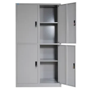 Tủ sắt TU09K4N sơn tĩnh điện 4 khoang cánh mở và 4 đợt di động
