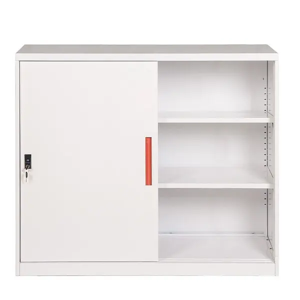 Tủ sắt TU118SD sang trọng không gian với 2 cửa lùa linh hoạt