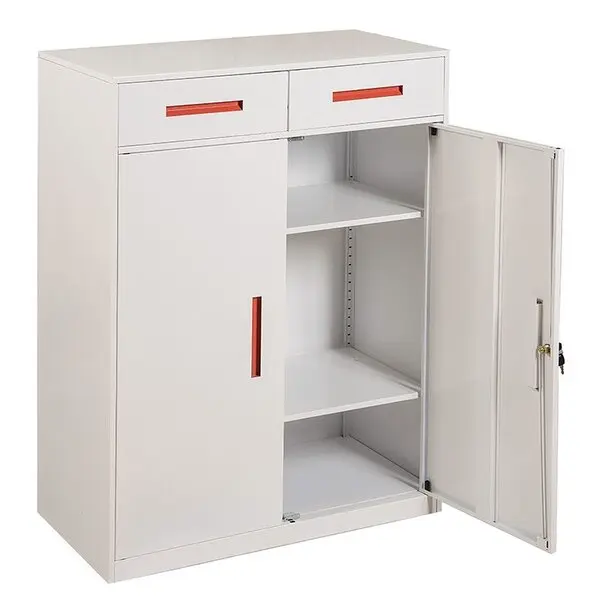 Tủ sắt TU12NKD sang trọng năng động có 2 ngăn kéo 2 cánh mở