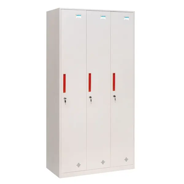Tủ sắt TU981-3KD hiện đại rộng rãi có 3 khoang 3 cánh mở dài - Ảnh 3