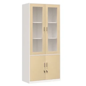 Tủ sắt cánh gỗ TU09K3GM cải tiến hiện đại sang trọng không gian