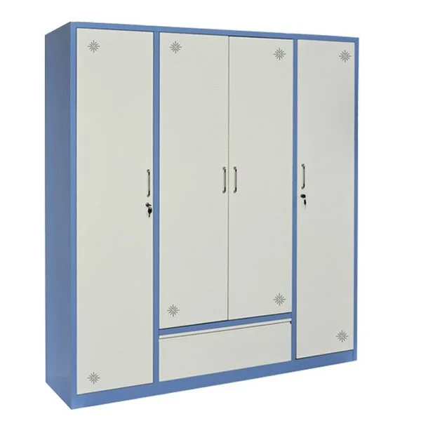 Tủ sắt gia đình TU15B3C4 có 4 cánh mở và ngăn kéo ray bi - Ảnh 2