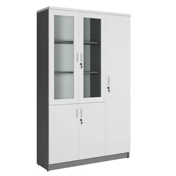 Tủ Tài Liệu HP HP1960-3BK có khoang dài và 2 cánh kính