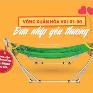 Võng xếp Inox VXI-0100 đưa mạnh cỡ nào cũng không rớt